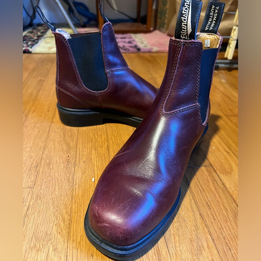 Blundstone Dress Boots, Redwood